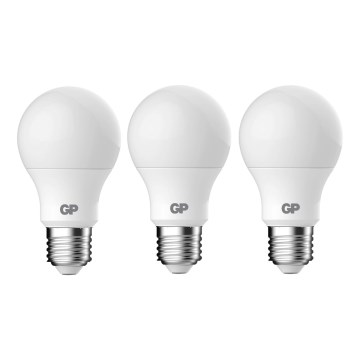 CONJUNTO 3x Lâmpadas LED A45 E27/4,9W/230V 2700K - GP