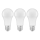 CONJUNTO 3x Lâmpadas LED A60 E27/10W/230V 2700K