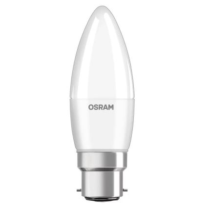 CONJUNTO 3x Lâmpadas LED B38 B22d/4,9W/230V 3000K - Osram