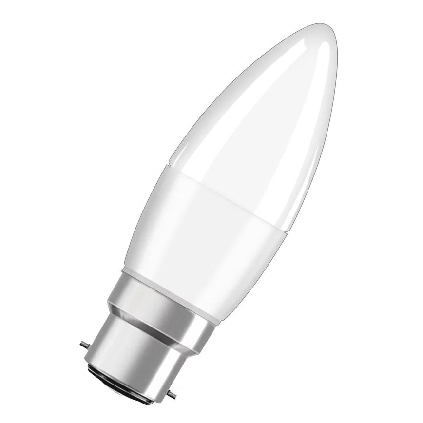 CONJUNTO 3x Lâmpadas LED B38 B22d/4,9W/230V 3000K - Osram