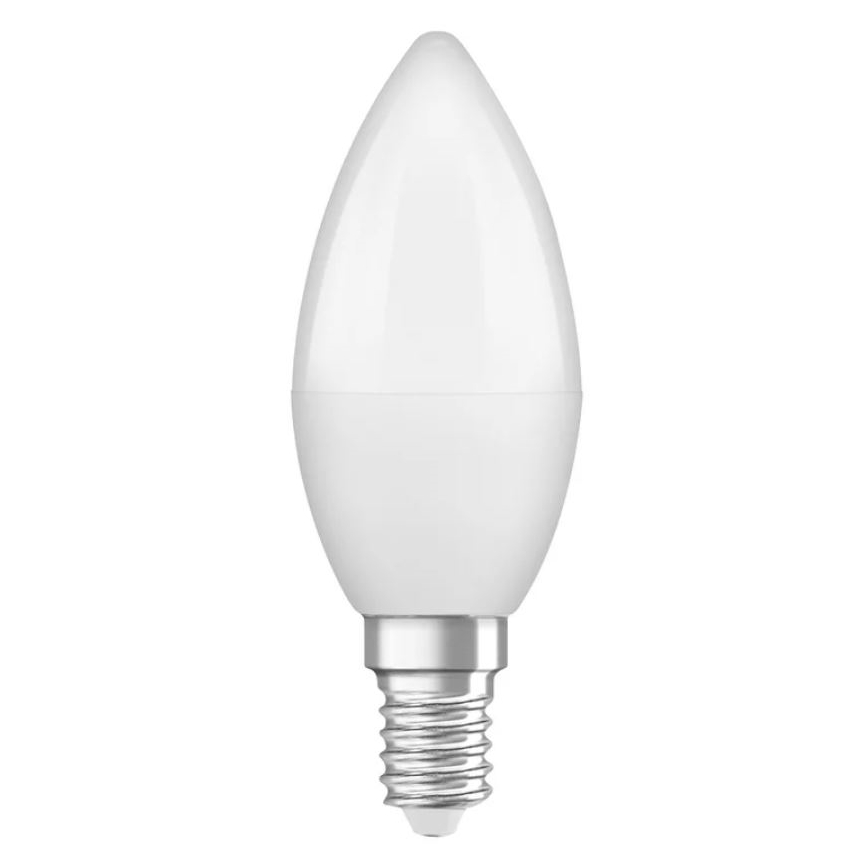 CONJUNTO 3x Lâmpadas LED B38 E14/4,9W/230V 3000K - Osram