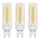 CONJUNTO 3x Lâmpadas LED ECOLINE G9/7W/230V 3000K - Brilagi