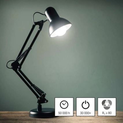 CONJUNTO 3x Lâmpadas LED FILAMENT A60 E27/3,8W/230V 4000K Classe energética A