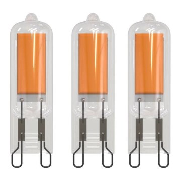 CONJUNTO 3x Lâmpadas LED G9/2W/230V 3000K - Eglo 10614