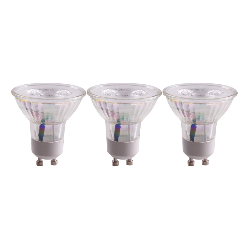CONJUNTO 3x Lâmpadas LED GU10/4,5W/230V 4000K