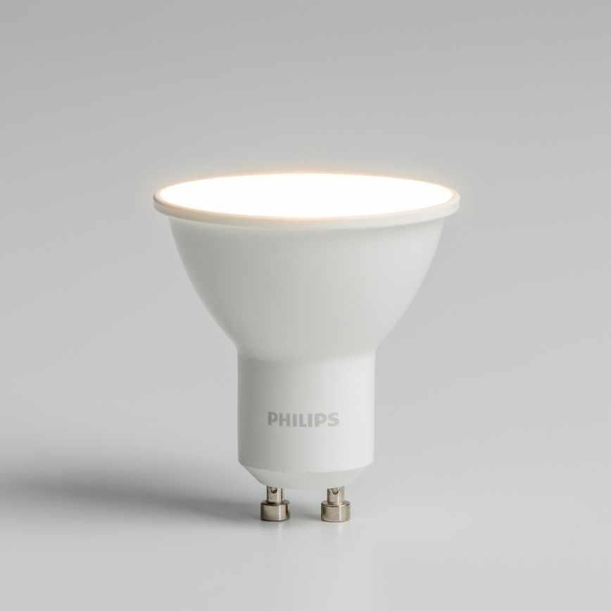 CONJUNTO 3x Lâmpadas LED Philips GU10/4,7W/230V 2700K