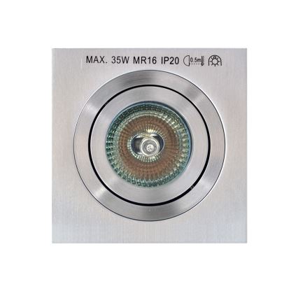 CONJUNTO 3x Luz embutida 3xGU5,3/35W/230V