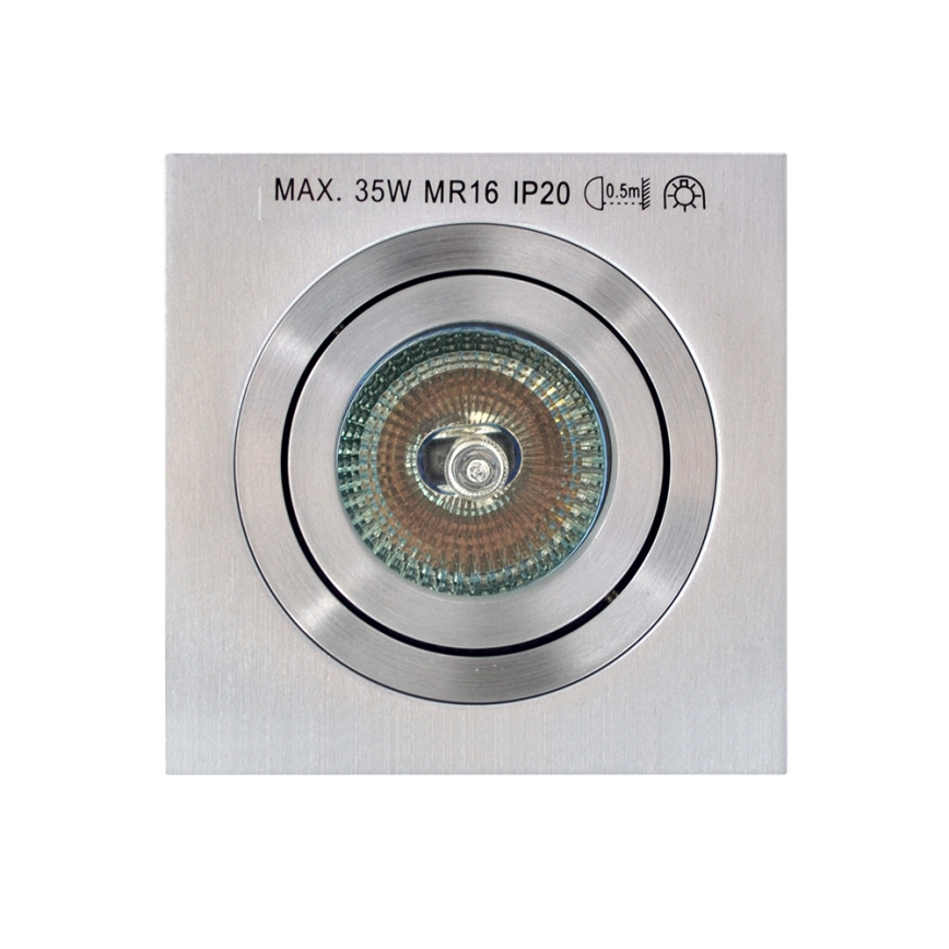 CONJUNTO 3x Luz embutida 3xGU5,3/35W/230V