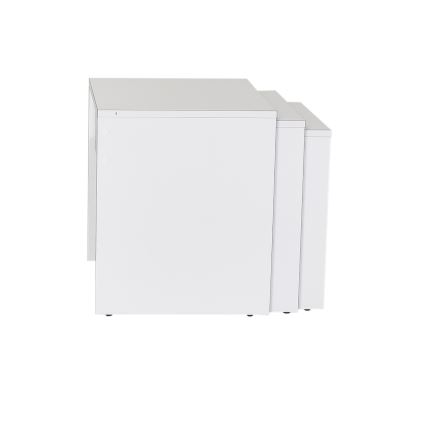 CONJUNTO 3x Mesa de centro branco