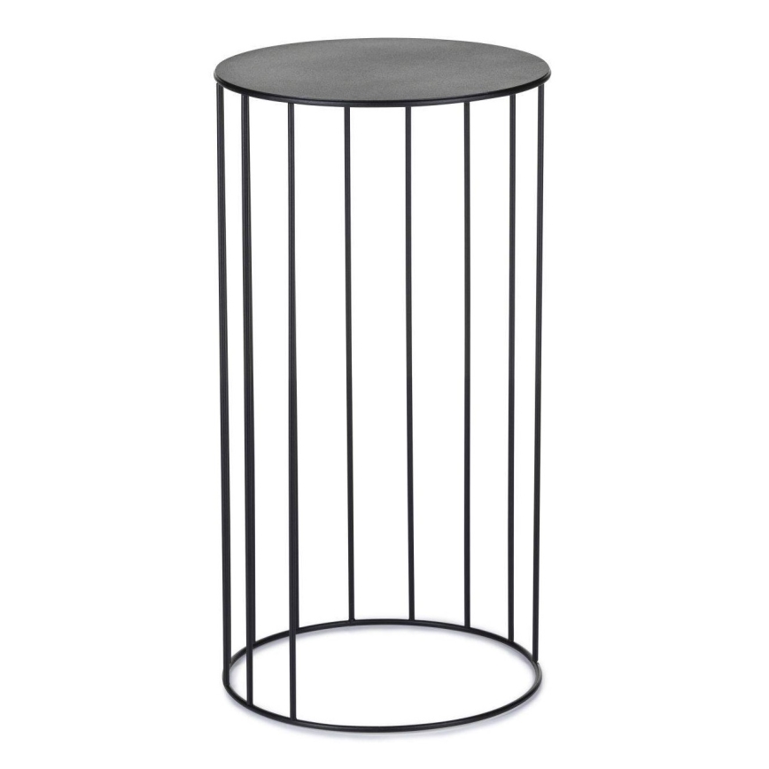 CONJUNTO 3x Suporte para plantas LOFT preto