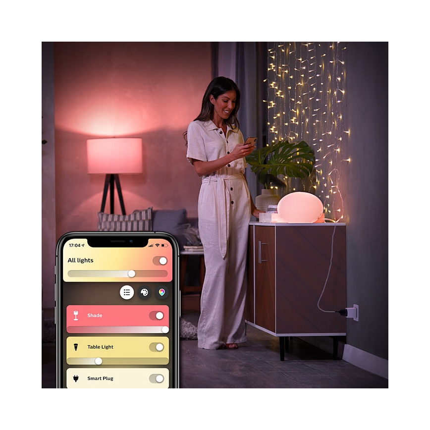 CONJUNTO 3x Tomadas inteligente Philips Hue Inteligente ficha EU SCHUKO