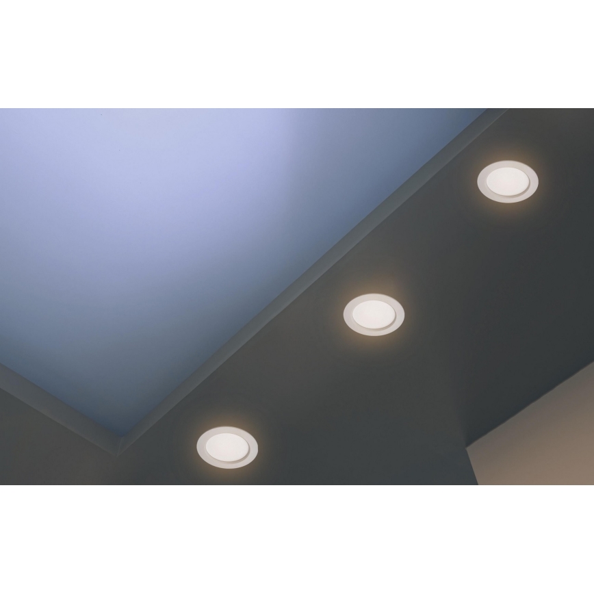 CONJUNTO 3xLED Luz encastrada de casa de banho MIRO LED/6W/230V IP44