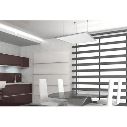 CONJUNTO 4x Cabo de suspensão para instalação de painéis LED ZEUS 100 cm