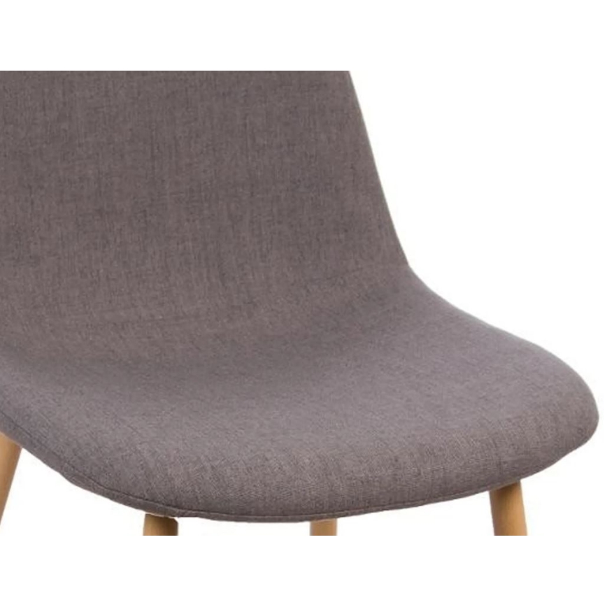 CONJUNTO 4x Cadeira de refeição ROKA cinzento escuro