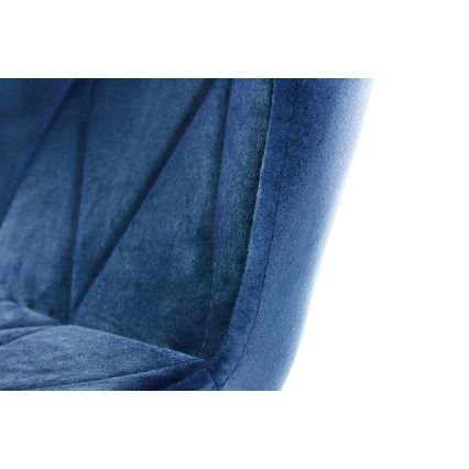 CONJUNTO 4x Cadeira de refeição TRIGO 74x48 cm azul escuro/faia