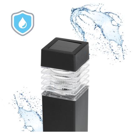 CONJUNTO 4x Candeeiros solares LED LED/0,06W/1,2V 6000K IP44