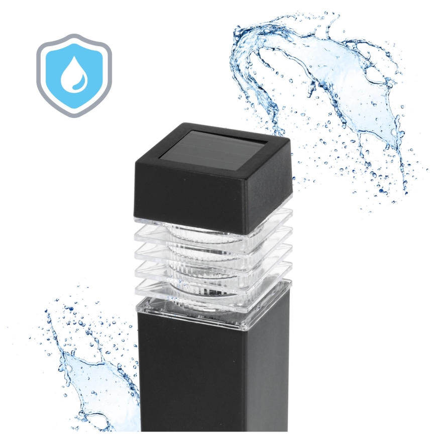 CONJUNTO 4x Candeeiros solares LED LED/0,06W/1,2V 6000K IP44