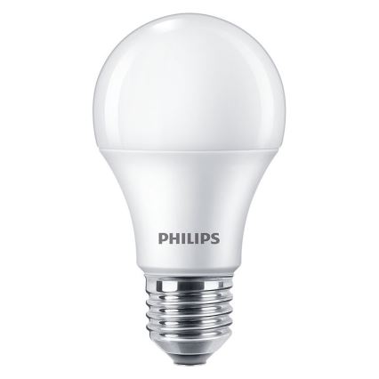 CONJUNTO 4x Lâmpada LED Philips A60 E27/10,5W/230V 2700K