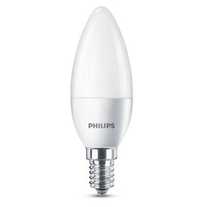 CONJUNTO 4x Lâmpada LED Philips E14/5,5W/230V 2700K
