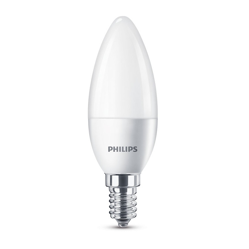 CONJUNTO 4x Lâmpada LED Philips E14/5,5W/230V 2700K