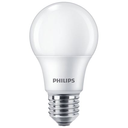 CONJUNTO 4x Lâmpada LED Philips E27/8W/230V 2700K