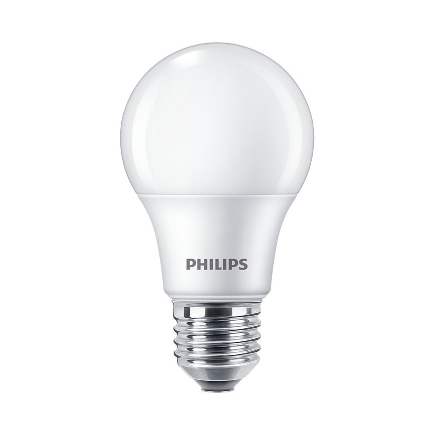 CONJUNTO 4x Lâmpada LED Philips E27/8W/230V 2700K