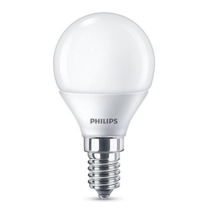 CONJUNTO 4x Lâmpada LED Philips P45 E14/5,5W/230V 2700K