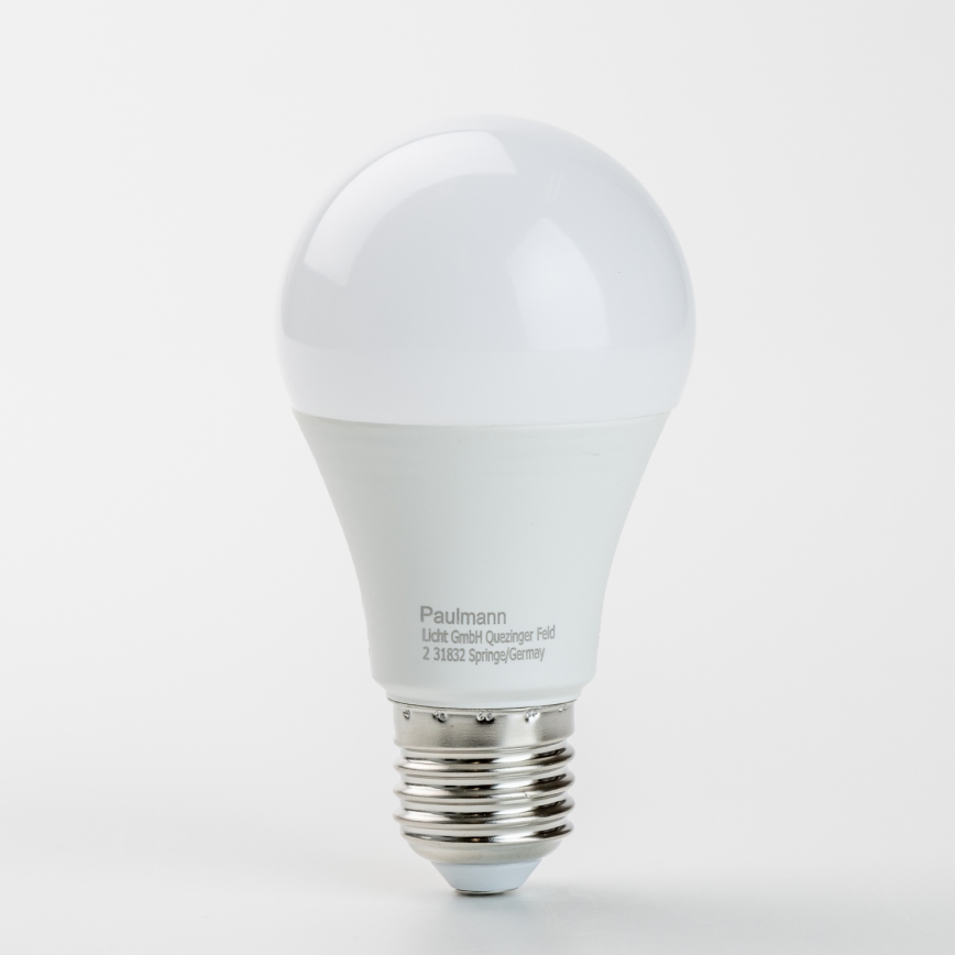 CONJUNTO 5x Lâmpadas LED A60 E27/9W/230V 2700K - Paulmann 28780