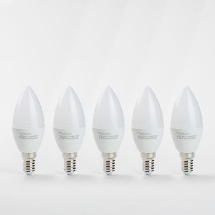 CONJUNTO 5x Lâmpadas LED E14/5,5W/230V 2700K - Paulmann 28782