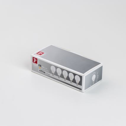 CONJUNTO 5x Lâmpadas LED P45 E14/5,5W/230V 2700K - Paulmann 28783