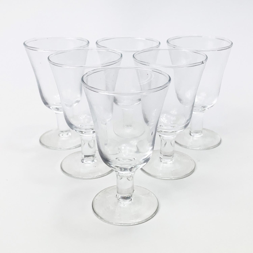 Conjunto 6x copo de licor transparente