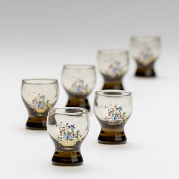 Conjunto 6x copo para shots fumado buquê no.2