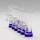 Conjunto 6x copos de licor com pega roxo