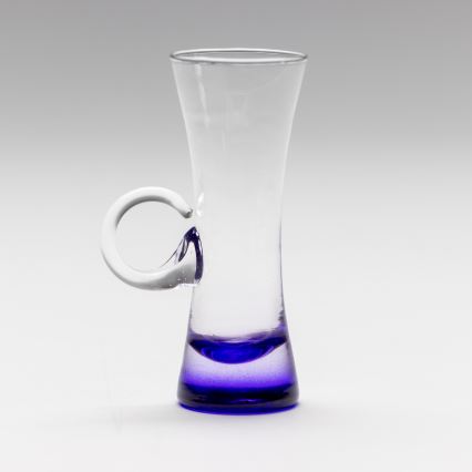 Conjunto 6x copos de licor com pega roxo