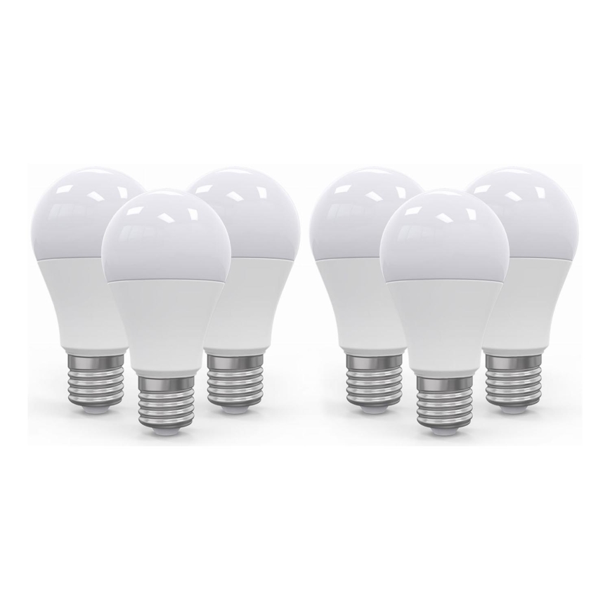 CONJUNTO 6x Lâmpadas LED E27/10W/230V 2800K