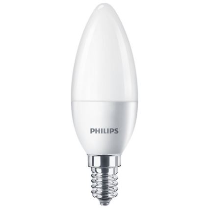 CONJUNTO 6xLâmpada LED Philips B35 E14/5W/230V 2700K