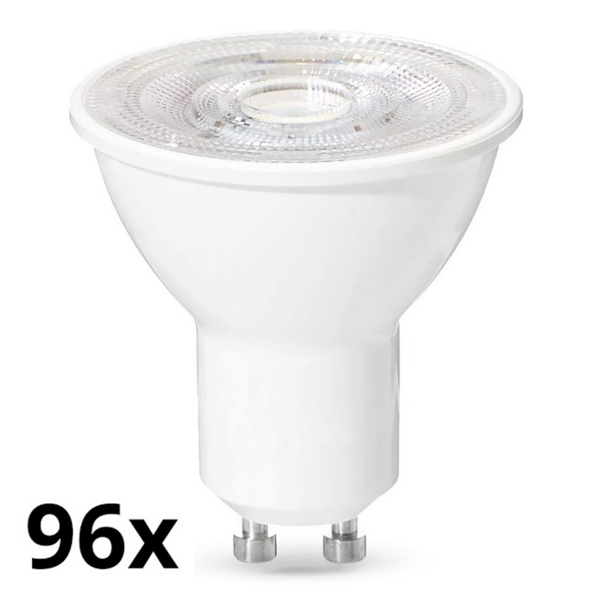 CONJUNTO 96x Lâmpada LED GU10/4,7W/230V 6500K
