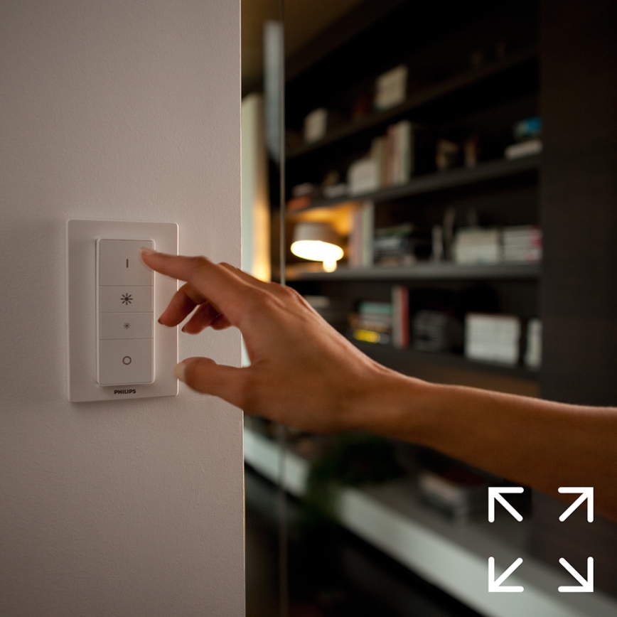 Conjunto básico Philips Hue STARTER KIT WHITE 3xE27/9W + dispositivo de ligação 2700K