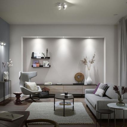 Conjunto básico Philips Hue WHITE AND COLOR AMBIANCE 3xGU10/5,7W/230V 2000-6500K + um dispositivo para conectar