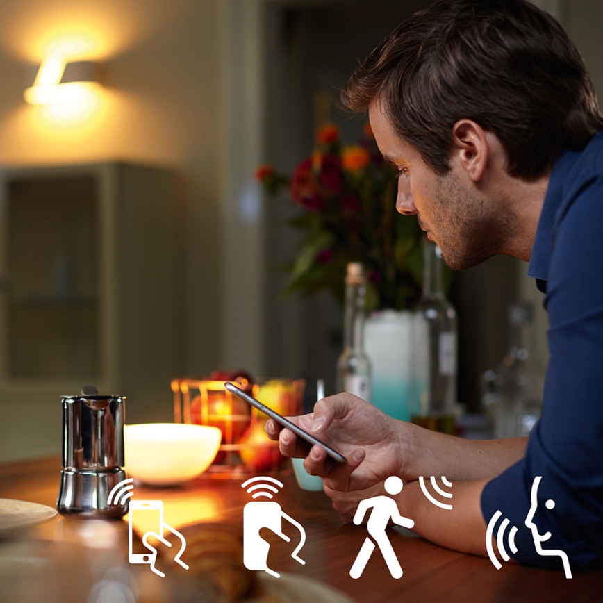 Conjunto básico Philips Hue WHITE AMBIANCE 3xE27/9,5W/230V