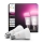 Conjunto de 2 Lâmpadas LED dimerizáveis Philips Hue WHITE AND COLOR AMBIANCE E27/6W/230V 1000-20000K
