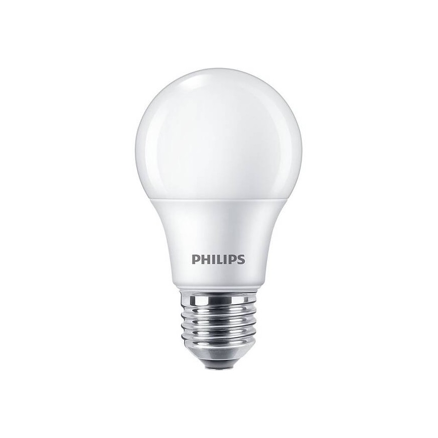 CONJUNTO de 3 lâmpadas LED Philips A60 E27/8W/230V 2700K