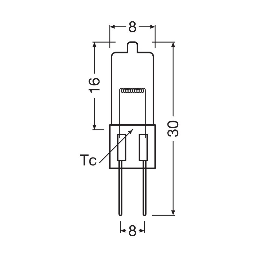 Conjunto de 3 lâmpadas para forno HALOSTAR G4/20W/12V 2700K - Osram