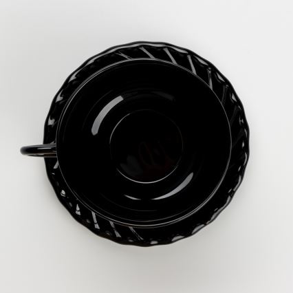 Conjunto de chá preto buquê no. 1