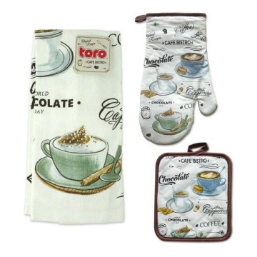 Conjunto de cozinha CAFE BISTRO 3 unid.