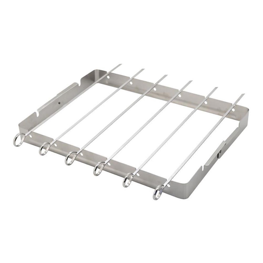 Conjunto de espetos para grelhador 6 pçs
