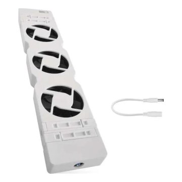 Conjunto de expansão para ventilador do radiador 5V branco