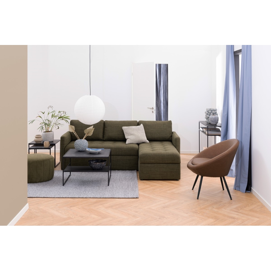 Conjunto de mesas de centro ALMA 2 unid. antracite