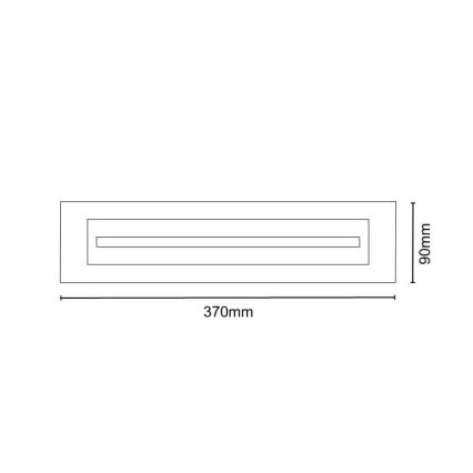 Conjunto de montagem no teto para iluminação de emergência
