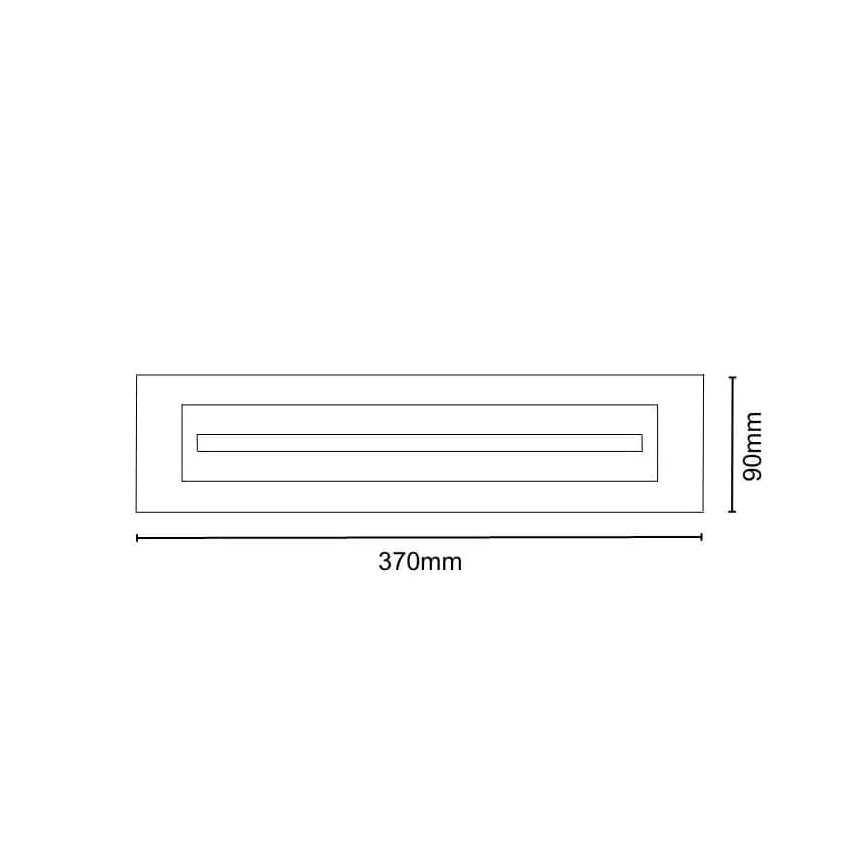 Conjunto de montagem no teto para iluminação de emergência